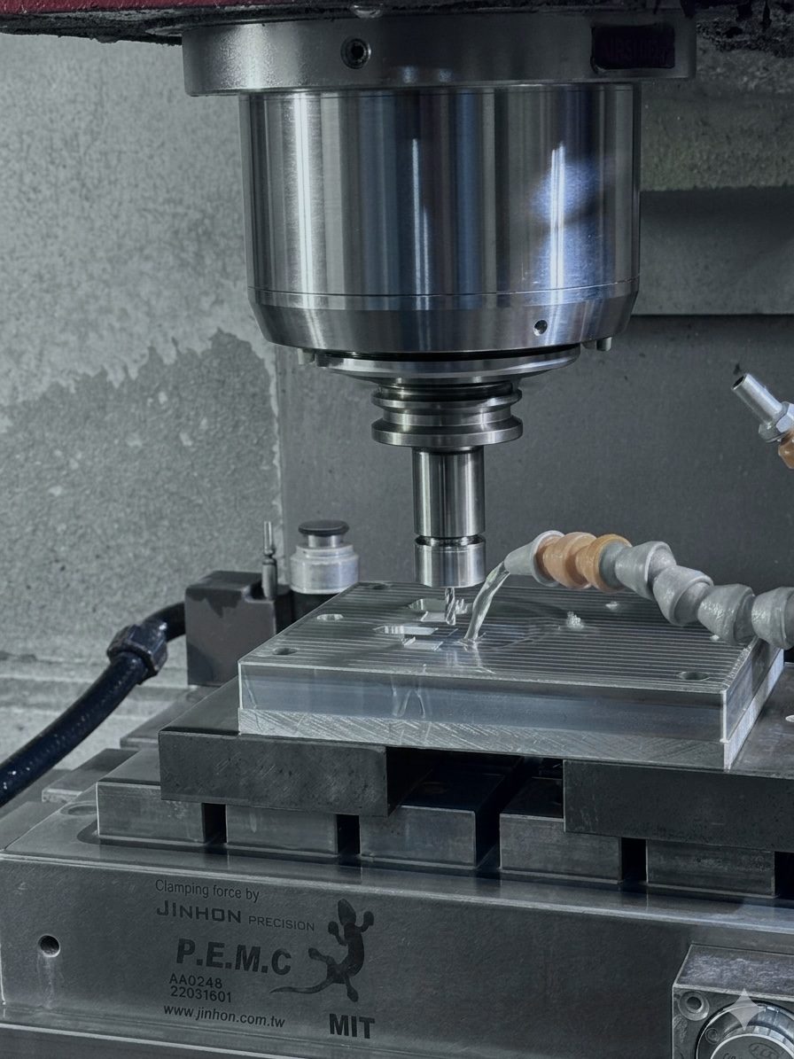 盛樺實業自家 CNC 模具研發中心
